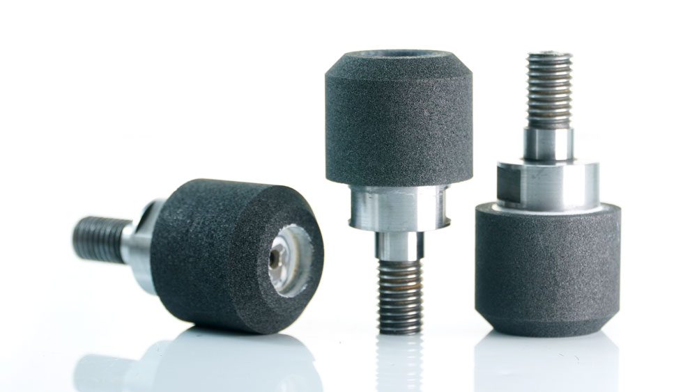 Vitrified CBN Mounted Points with threaded shank