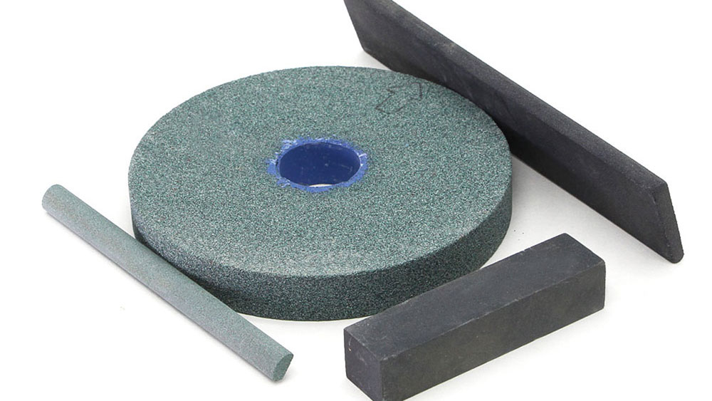Silicon carbide abrasive sharpening stones